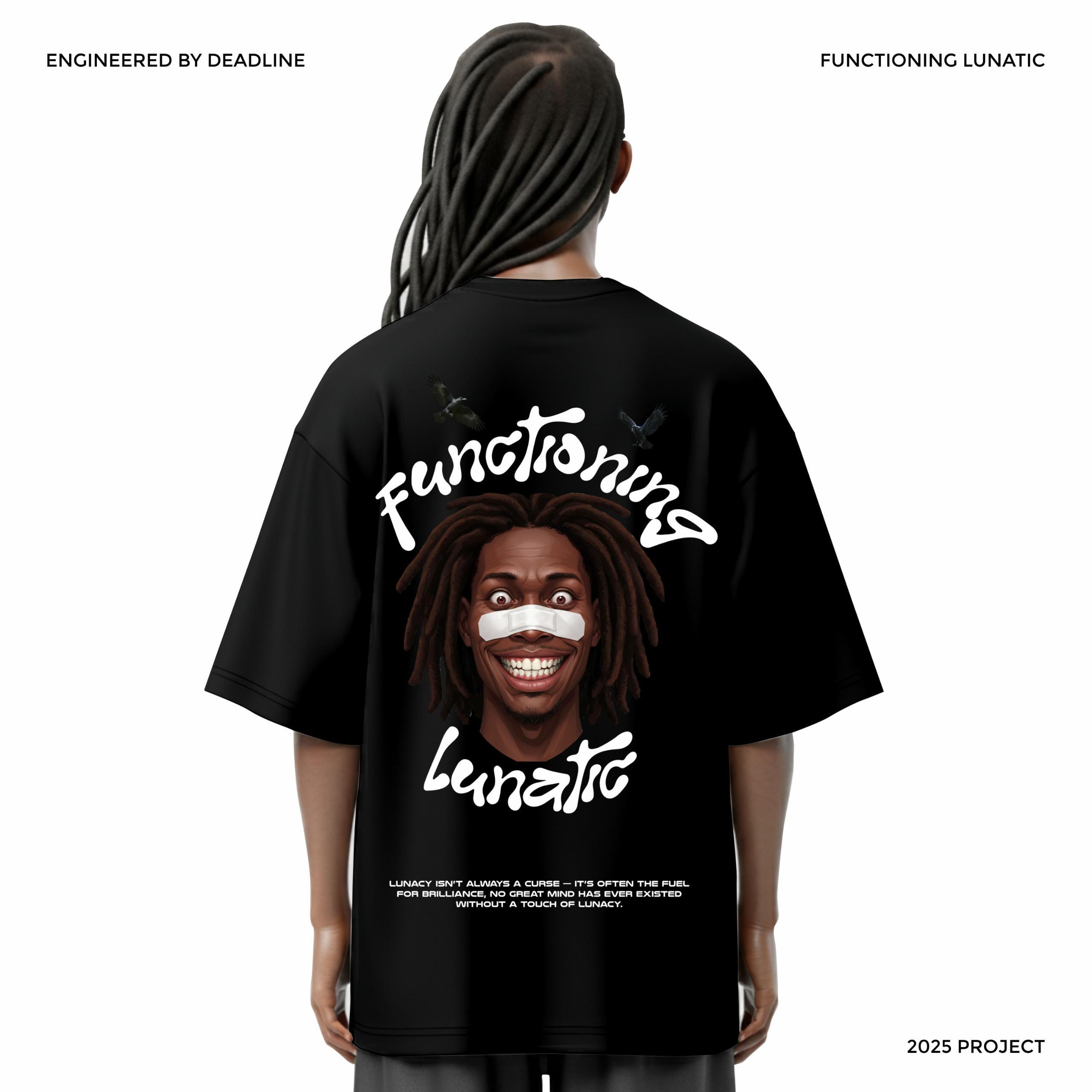 Unleashed Lunatic Oversized Tee (Black)