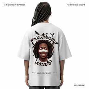 Unleashed Lunatic Oversized Tee (White)