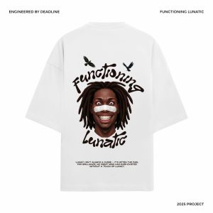 Unleashed Lunatic Oversized Tee (White)